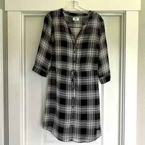 New without tags, black and gray cute old navy dress!